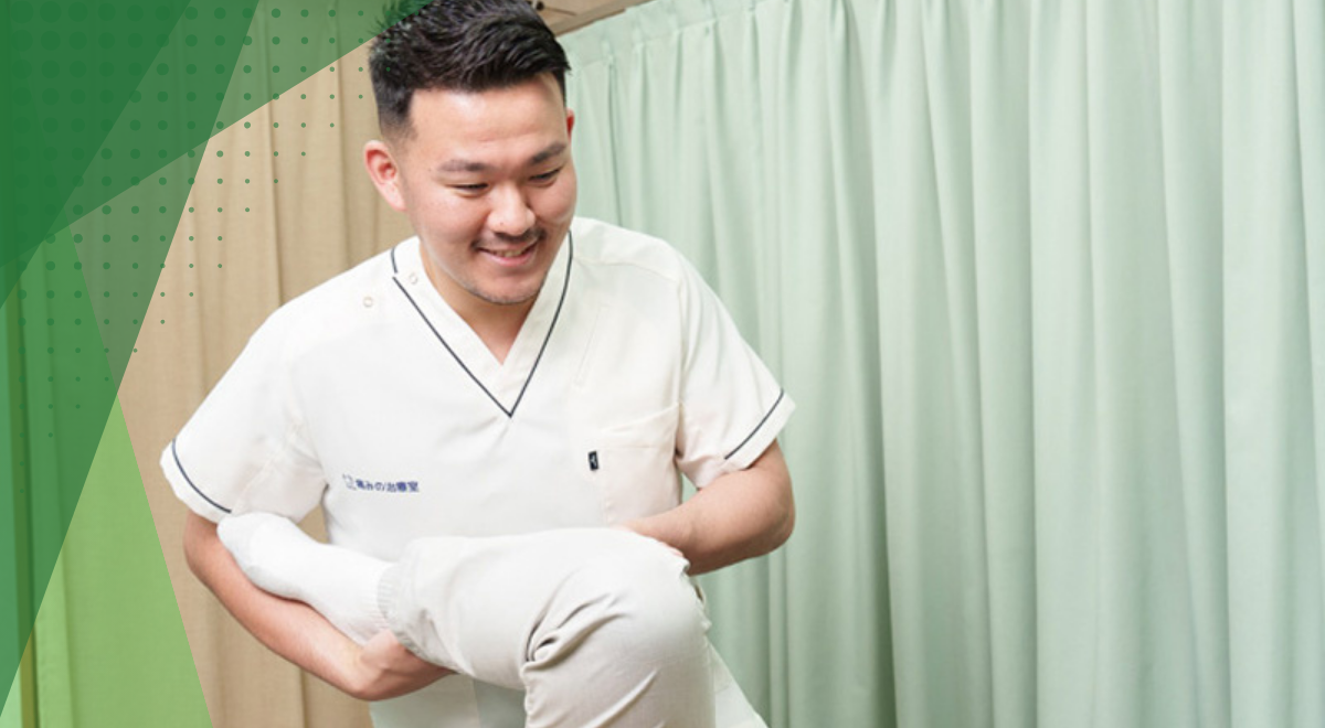 八王子市・日野市の多摩整骨院で深部筋にアプローチする施術の様子